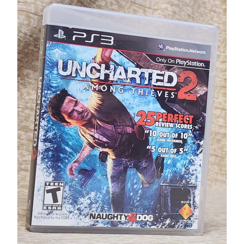 Uncharted 2: Among Thieves (Sony PlayStation 3, 2009) PS3 Complete CIB W/ Manual